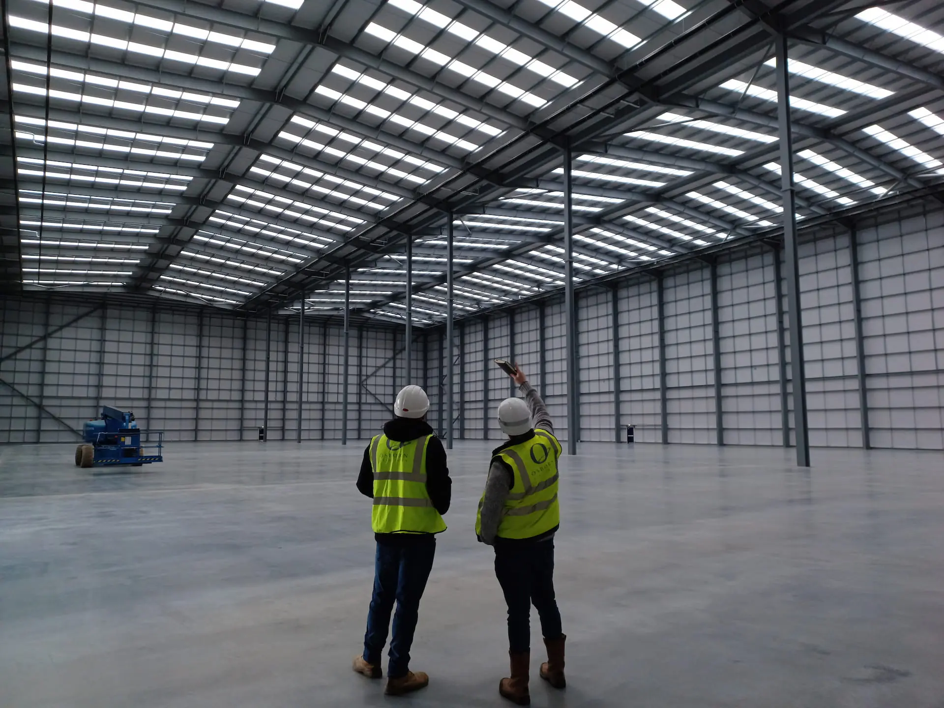 Osborn engineers on site