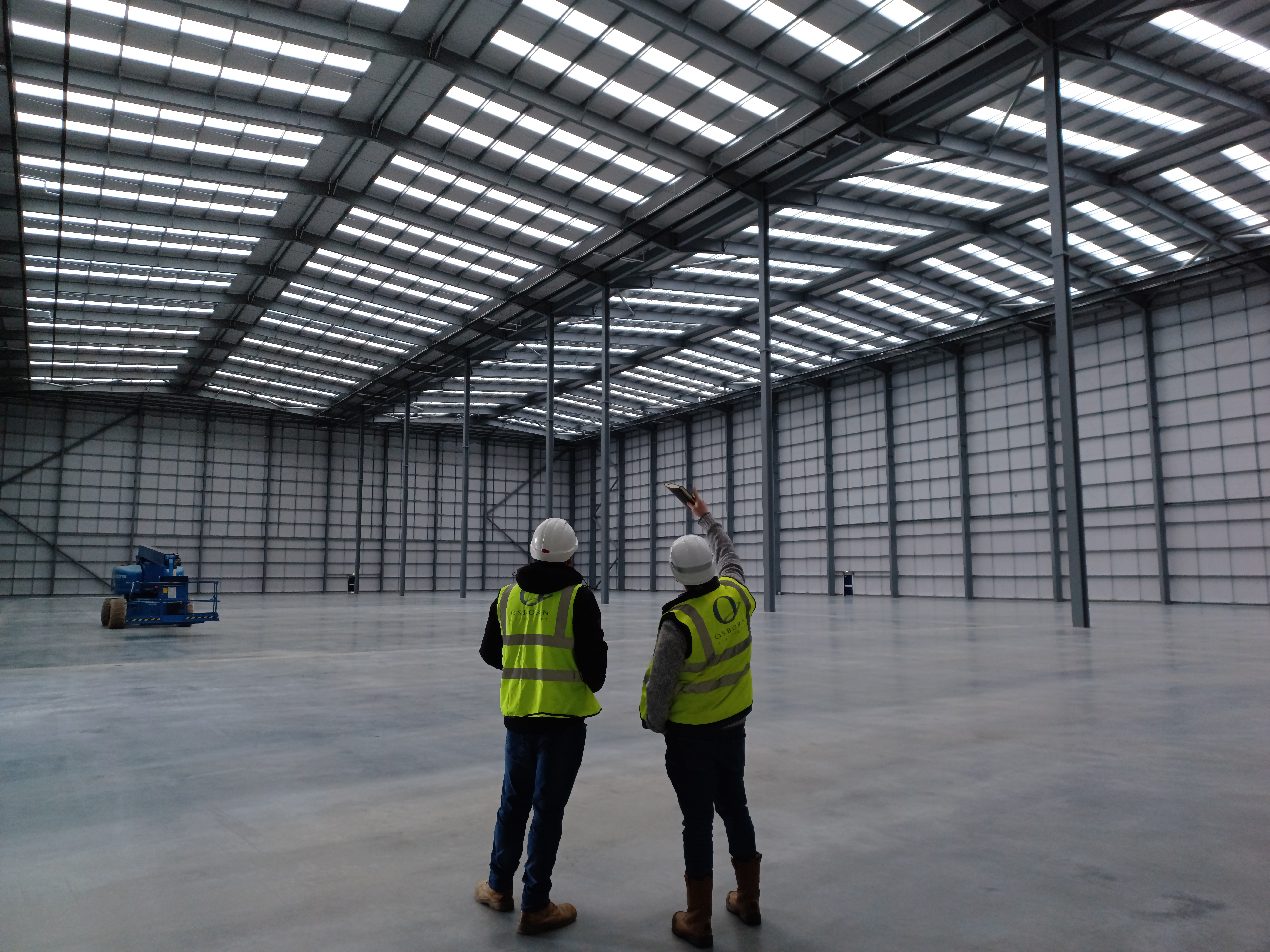 Osborn engineers on site
