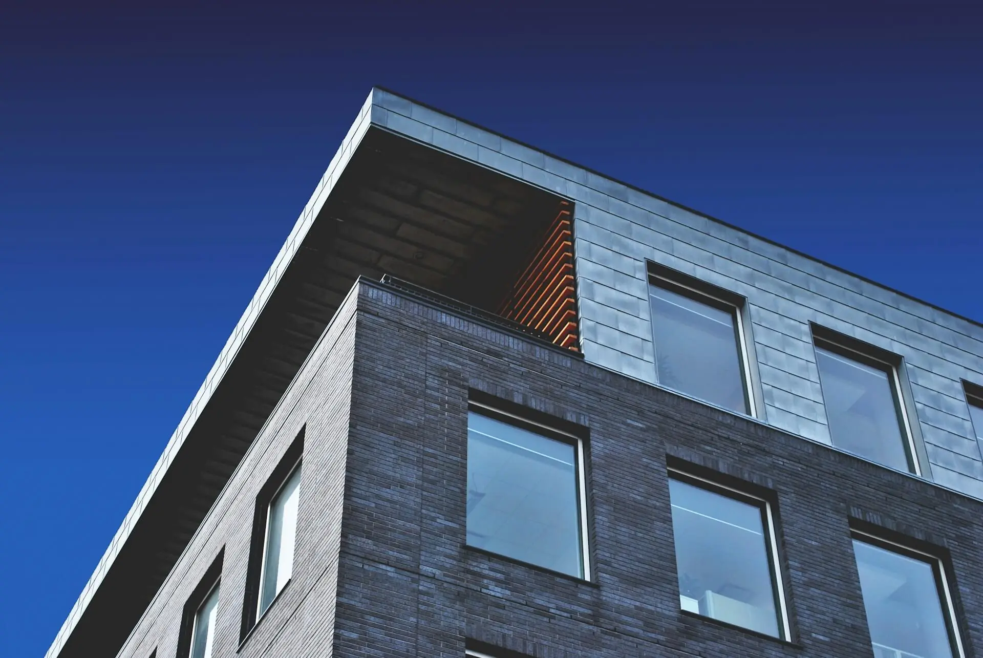 Modern commercial building