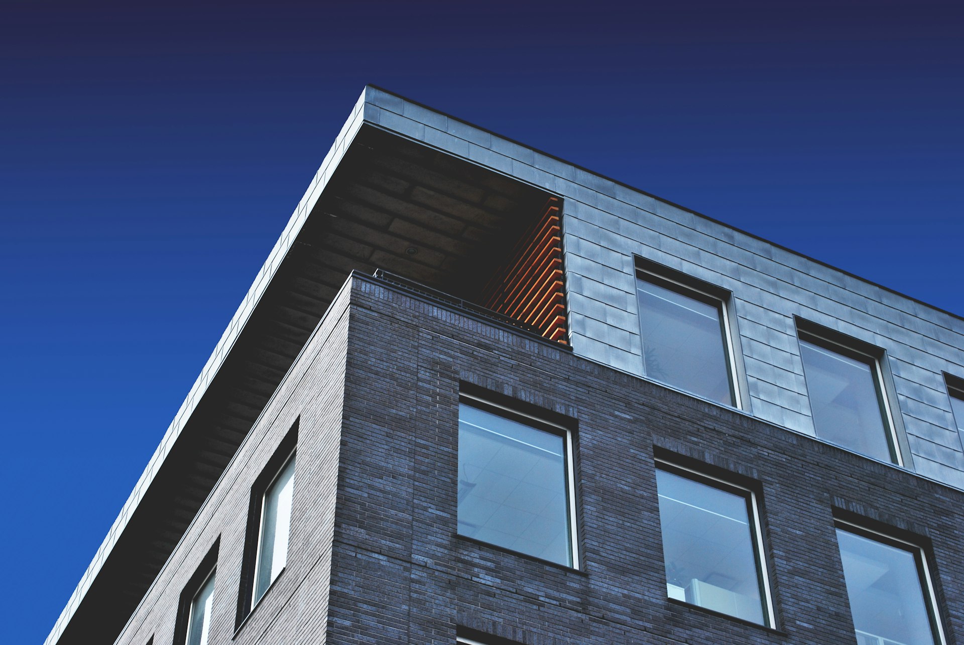 Modern commercial building